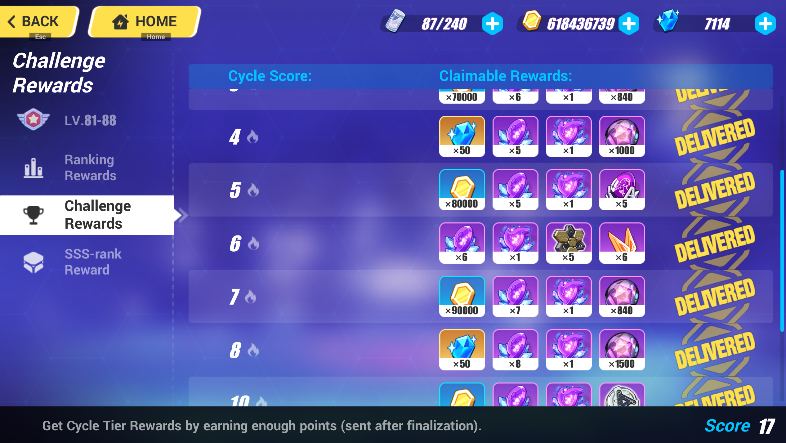 MA Challenge Rewards